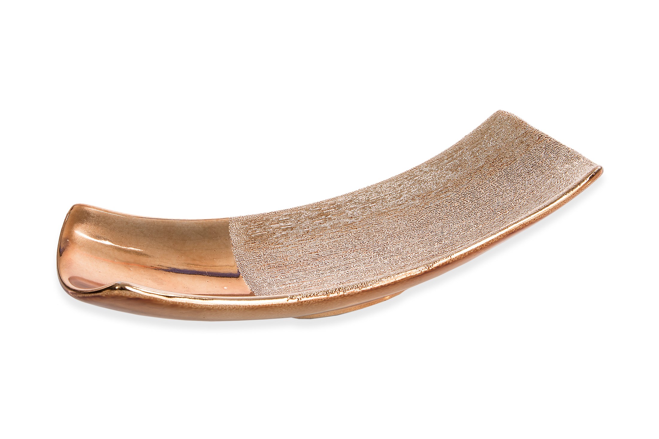 Luksuzna keramička činija CARAMEL 36x12x8