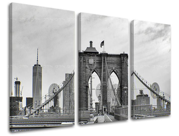 Zidna slika u 3 dijela GRAD / NEW YORK ME114E30