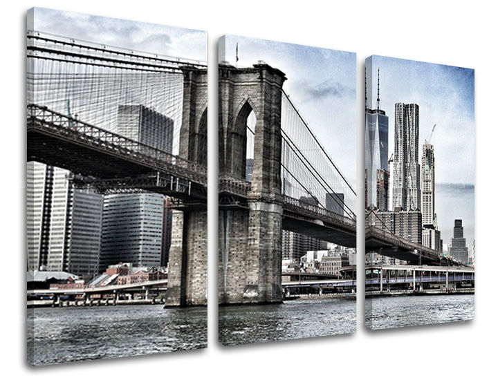 Zidna slika u 3 dijela GRAD / NEW YORK ME115E30