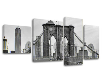 Zidna slika u 4 dijela GRAD / NEW YORK ME114E40