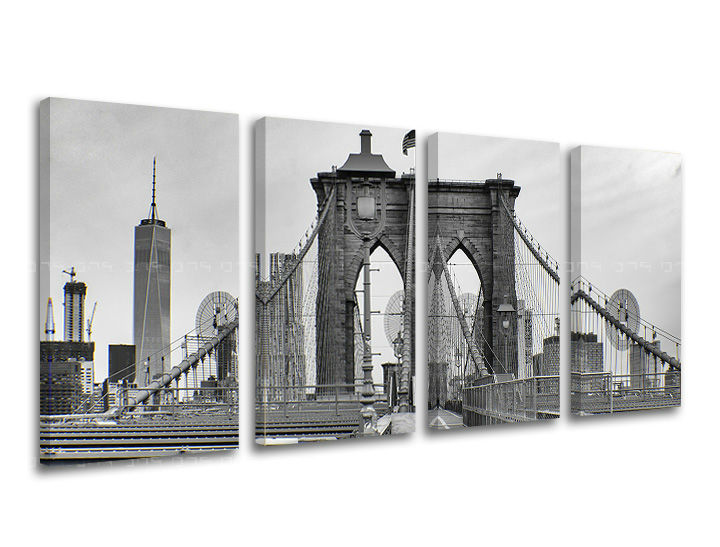 Zidna slika u 4 dijela GRAD / NEW YORK ME114E41