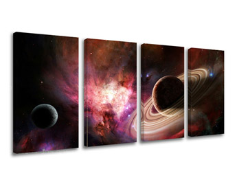 Zidna slika u 4 dijela UNIVERSE GA001E41