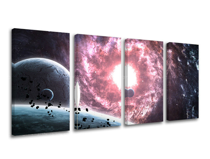 Zidna slika u 4 dijela UNIVERSE GA007E41