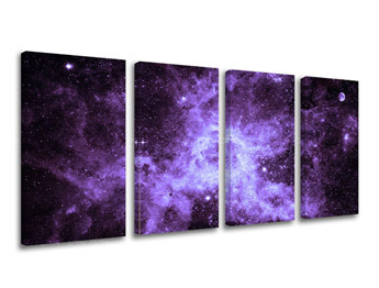 Zidna slika u 4 dijela UNIVERSE GA008E41