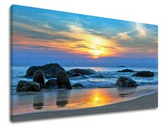 Zidna slika WEST WEST SLNKA 120x80 cm