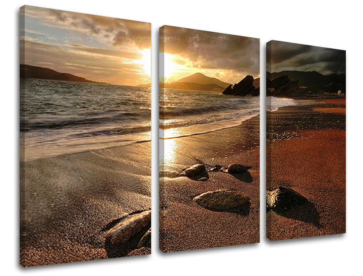 Zidna slika WEST WEST SLNKA 120x80 cm