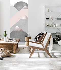 Zidni mural Sukob i figura / Dan Johannson XFTDJ092V106