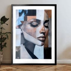Zidni plakat s EXTRA efektom - Nordic Muse